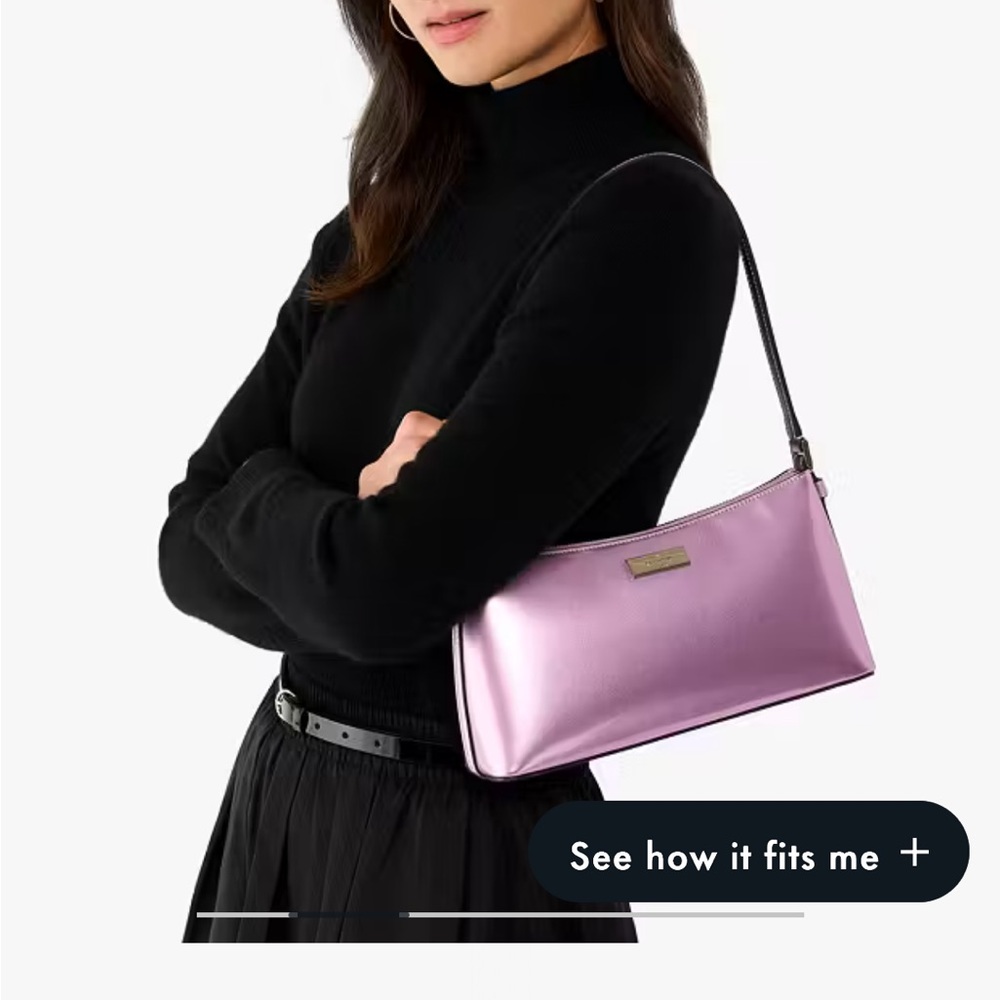 Kate Spade Pink Patent Shoulder Bag